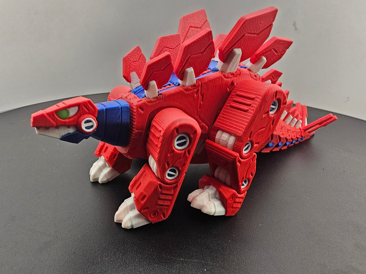 StegoBOT Articulated Robotic Stegosaurus
