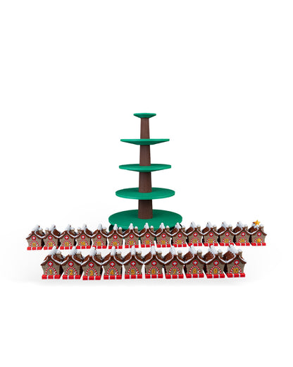 Tree Top Village Countdown Containers