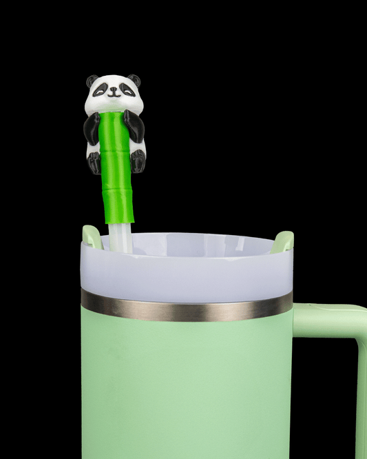 Bamboo Break - Straw Topper & Charm