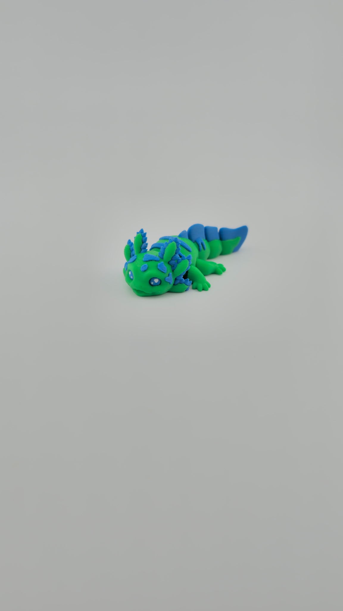 Baby Sour Axolotl- Blue/Green
