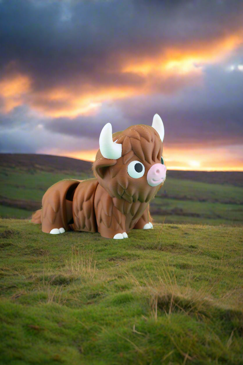 Chill Highland Cow