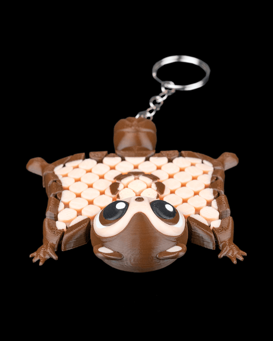 Merle, the Flying Squirrel Flexi Keychain