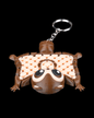 Merle, the Flying Squirrel Flexi Keychain