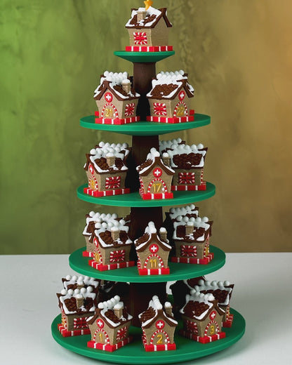 Tree Top Village Countdown Containers